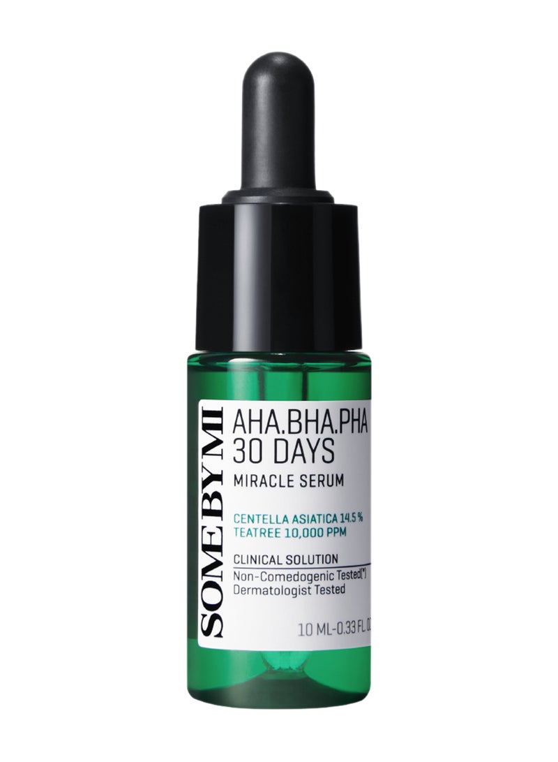 Some by Mi - AHA.BHA.PHA 30 Days Miracle Starter Kit 4 Pcs Set (Toner 30ml+Serum 10ml+Cream 20g+Cleansing Bar 25g) Clear - Image 1