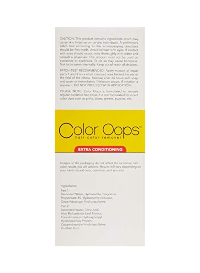 Developlus Color Oops Extra Conditioning Hair Color Remover 60ml - Image 2