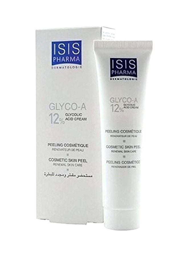 ISIS PHARMA Glyco-A 12% Glycolic Acid Skin Peel Cream 30ml - Image 1