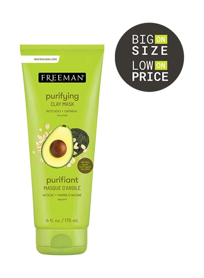 Freeman Feeling Beautiful Purifying Clay Mask With Avocado And Oatmeal 175ml - Image 4