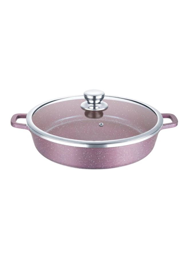 DESSINI Shallow Cooking Pot Pink 36cm