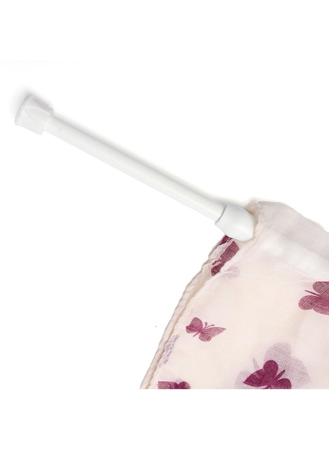 Extendable Curtain Rail White - Image 4