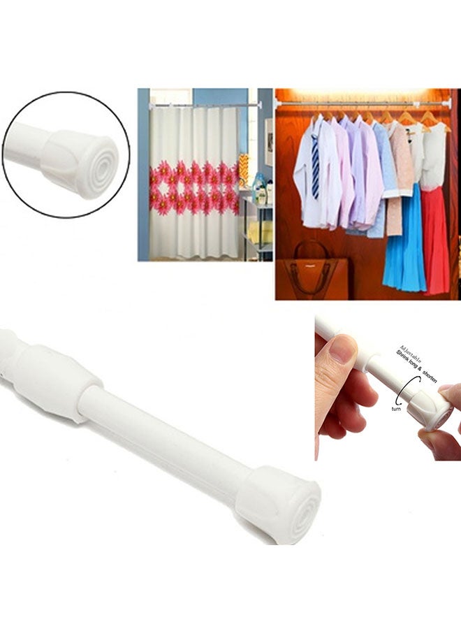 Extendable Curtain Rail White - Image 5