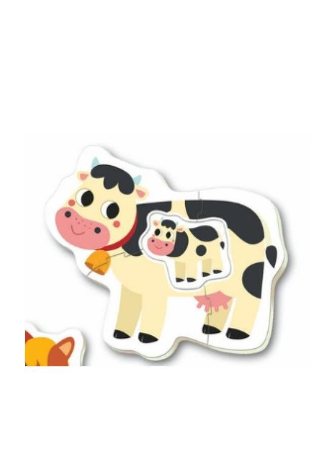 EDUCA 5-Piece Baby Pet Animal Puzzle Set - Image 3