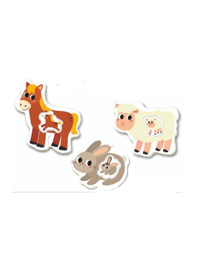 EDUCA 5-Piece Baby Pet Animal Puzzle Set - Image 4