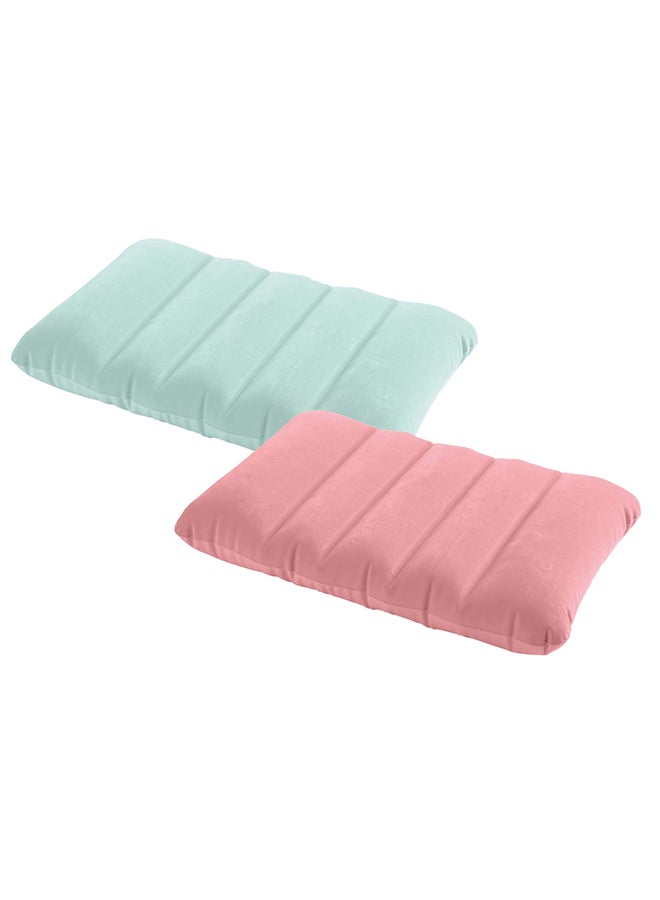 INTEX - InflatableTravel Pillow Combination Assorted Color 43x28x9cm - Image 1