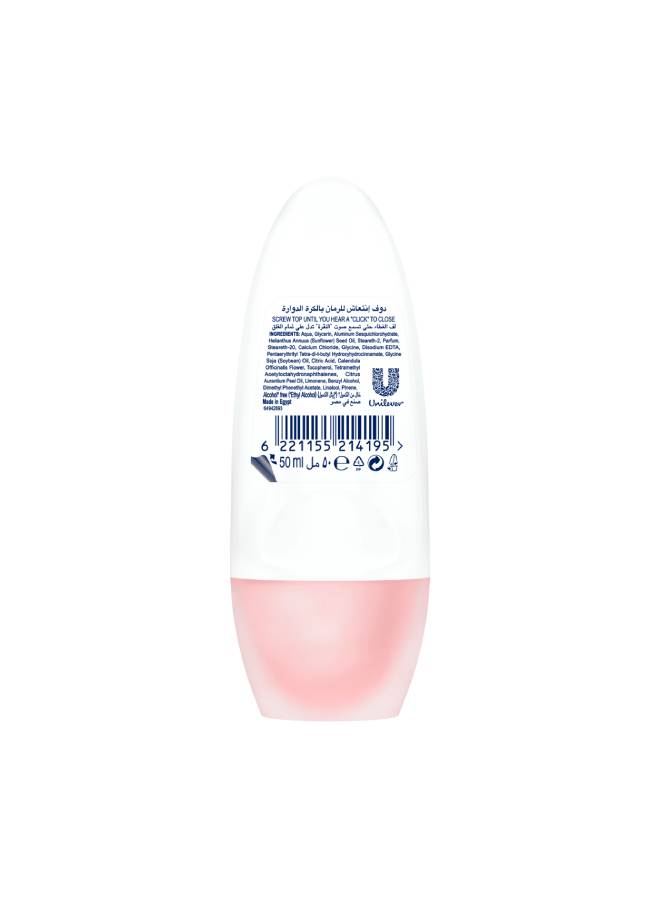 Dove Women Antiperspirant Deodorant Roll On Pomegranate white/Pink 50ml - Image 2