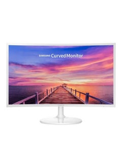 Samsung 27" Inch VA LED Full HD Monitor with 60Hz & HDMI | C27F391FHM White  - Image 1