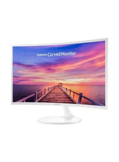 Samsung 27" Inch VA LED Full HD Monitor with 60Hz & HDMI | C27F391FHM White  - Image 3