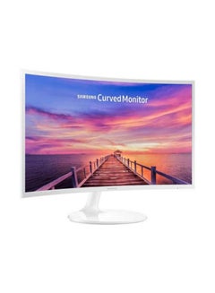 Samsung 27" Inch VA LED Full HD Monitor with 60Hz & HDMI | C27F391FHM White  - Image 2