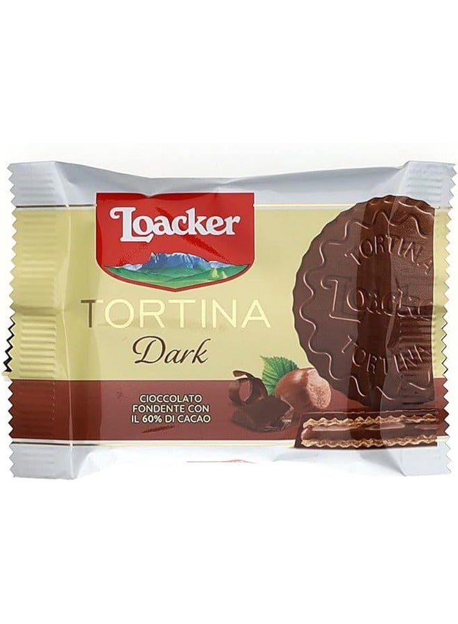 Loacker Trotina Dark Premium Chocolate Coated Wafer 21grams - Image 2