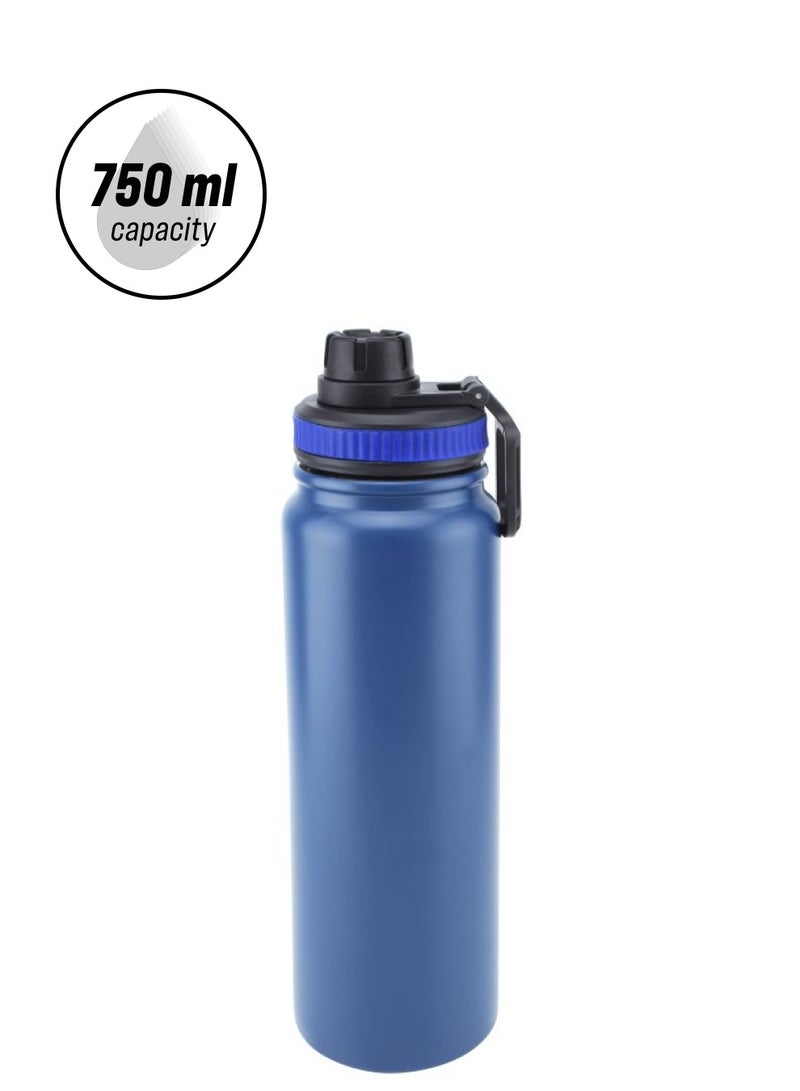 Nessan Stainless Steel Vacuum Flask Blue - Image 1