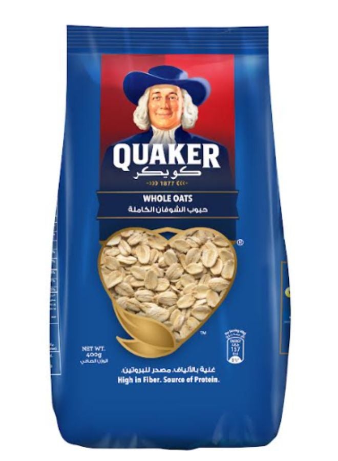 Quaker Whole Oats For Breakfast 400grams - Image 1