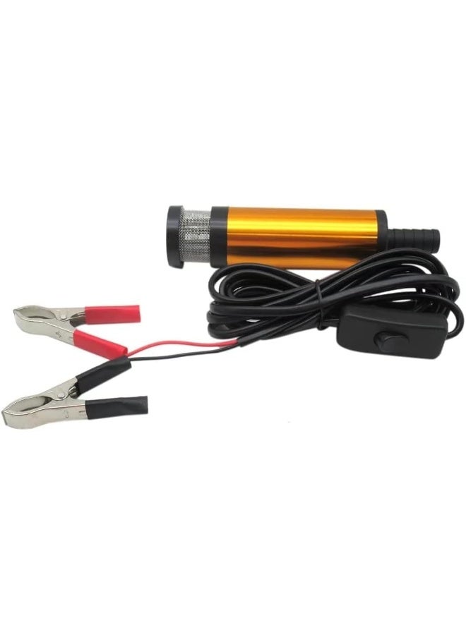 BOSS LIFE STYLE - Efficient Aluminum Alloy Electric Submersible Fuel Transfer Pump For Diesel Oil And Water - Your Portable Fluid Solution - Image 1