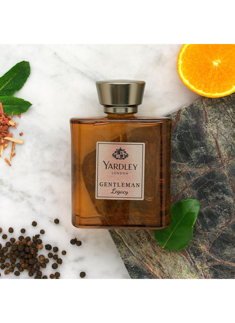 ياردلي عطر جنتلمان ليجاسي EDP للرجال 100ملليلتر - Image 2