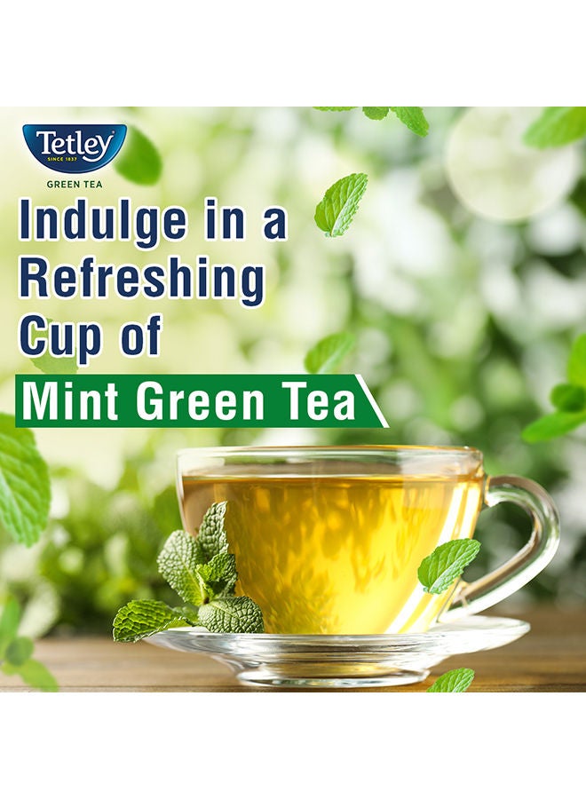 Tetley - Mint Green Tea 100 Bags 150.0grams - Image 1