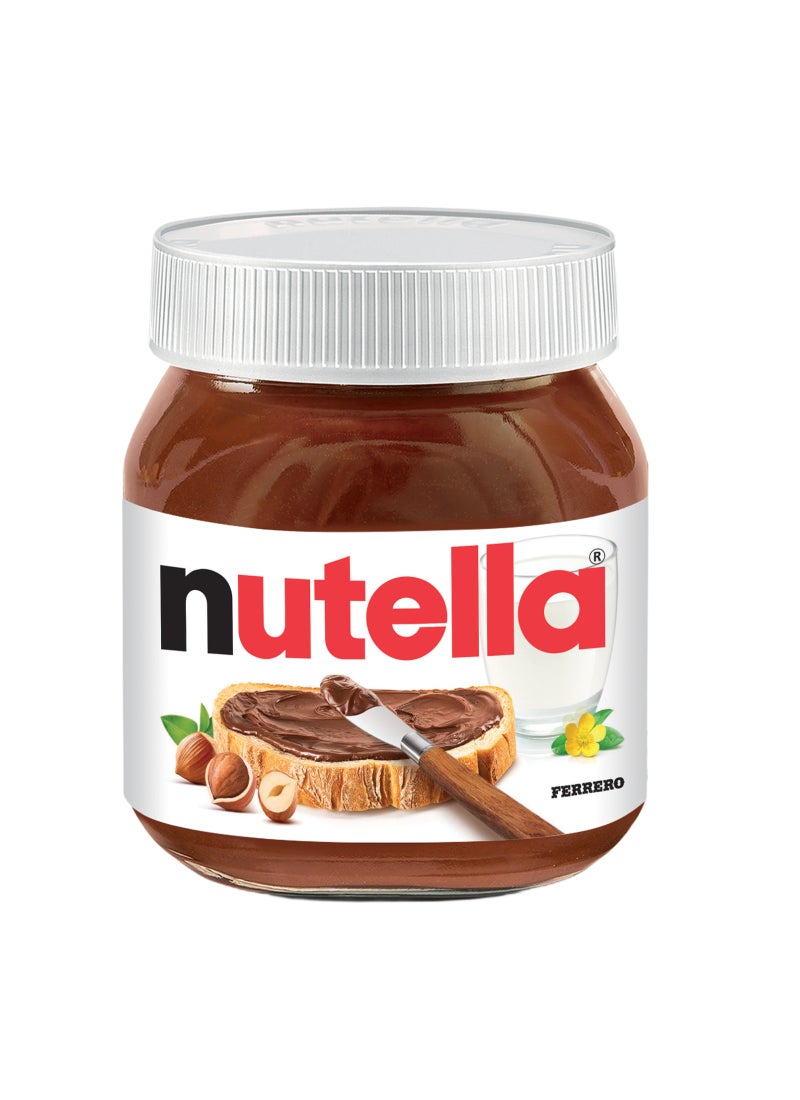 Nutella Hazelnut Chocolate Breakfast Spread Jar 400grams - Image 1