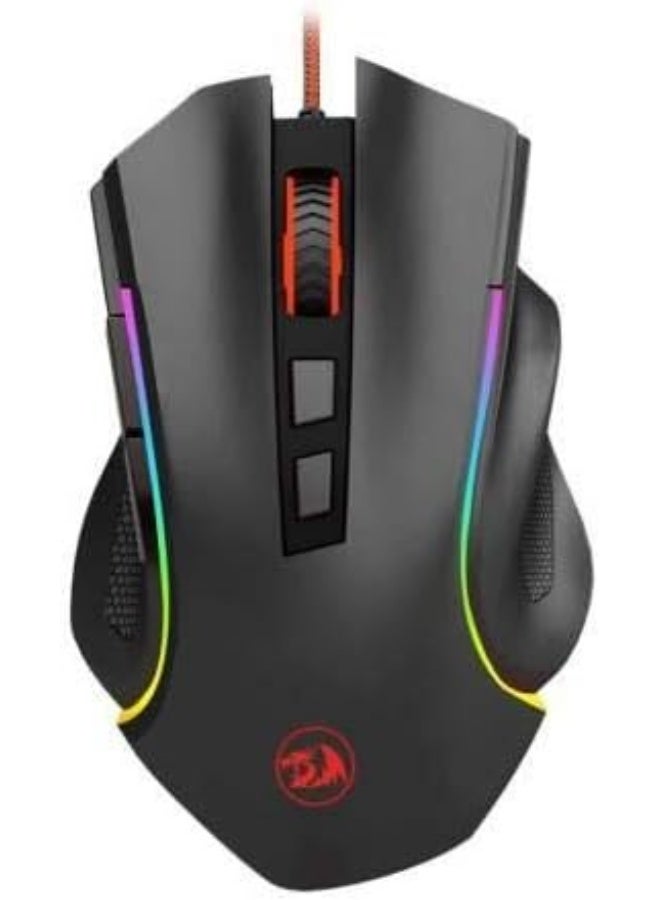 REDRAGON Griffin M607 Wired USB Gaming Mouse with 7 Programmable Buttons / 7200 DPI/RGB Lighting for Windows/Mac PC - Image 4