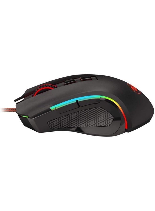 REDRAGON Griffin M607 Wired USB Gaming Mouse with 7 Programmable Buttons / 7200 DPI/RGB Lighting for Windows/Mac PC - Image 2
