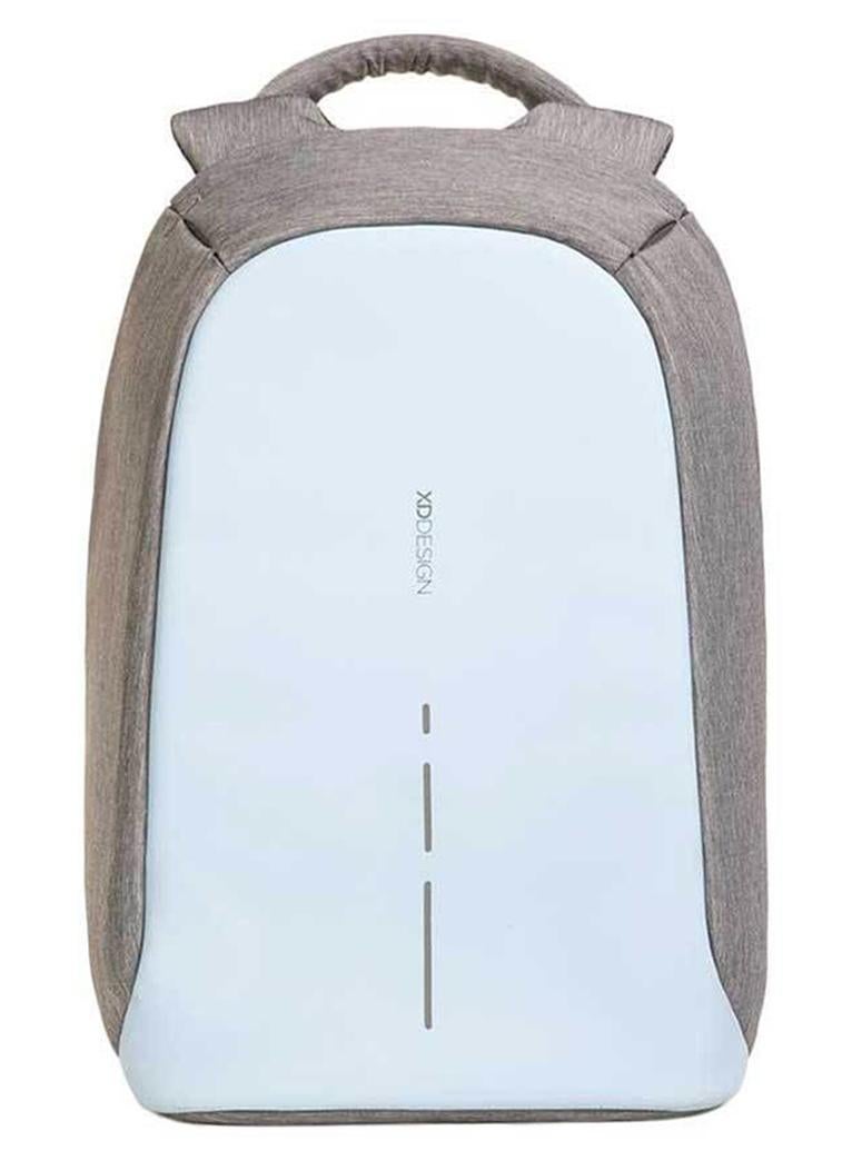 XD DESIGN Compact Anti-Theft Backpack Light Blue/Grey - Image 1
