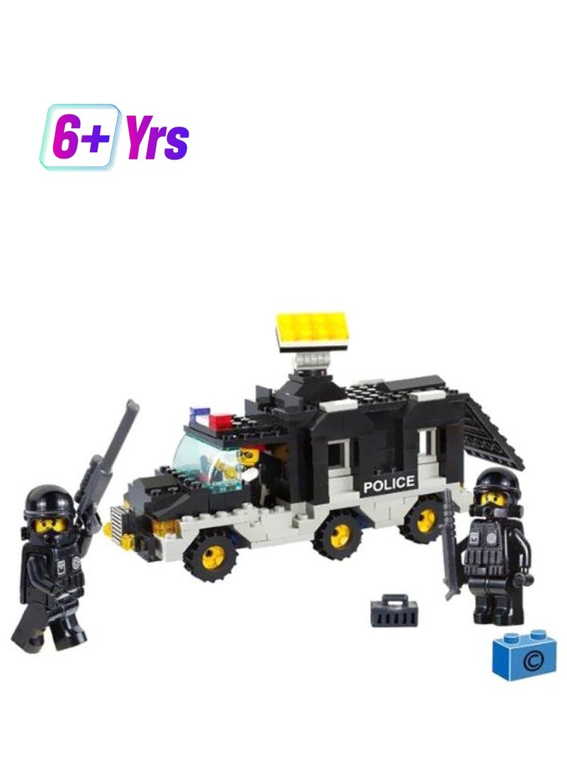 Sluban M38-B1900 206-Piece Police Building Block Set M38-B1900 206 6+ Years - Image 1