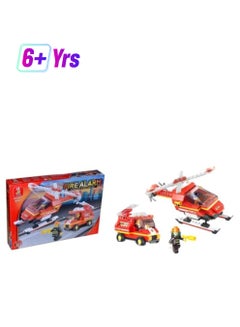 Sluban 6938242950279 211-Piece Fire Services Building Set M38-B0219 211 6+ Years  - Image 1