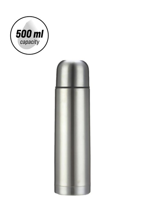 Aluminium Coffee And Tea Flask Silver 0.5Liters