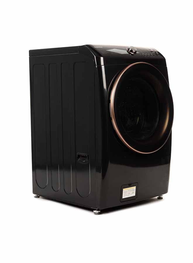 DAEWOO - Front Load, Washer And Dryer Combo, 13kg/7kg 13 kg DWC-SD122KCT Black - Image 1