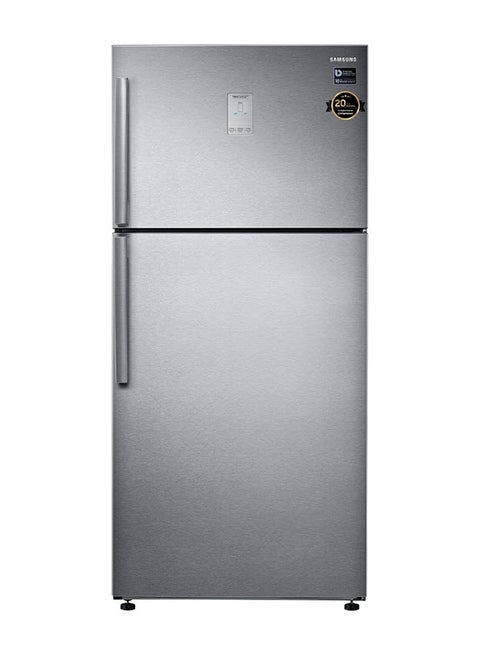 720 Liters Gross/ 500L Net Capactiy, Rt72K6357Sl Top Mount Double Door Refrigerator With Easy Clean Steel, Twin Cooling Plus,Digital Inverter Compressor (RT50K6357SL) RT72K6357SL Silver