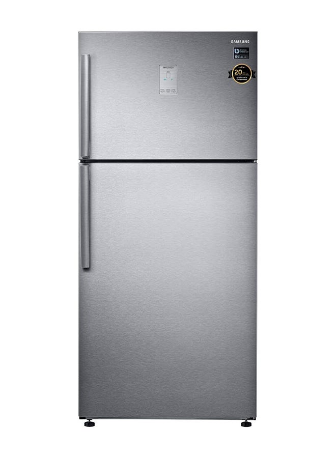 Samsung - 720 Liters Gross/ 500L Net Capactiy, Rt72K6357Sl Top Mount Double Door Refrigerator With Easy Clean Steel, Twin Cooling Plus,Digital Inverter Compressor (RT50K6357SL) RT72K6357SL Silver - Image 1