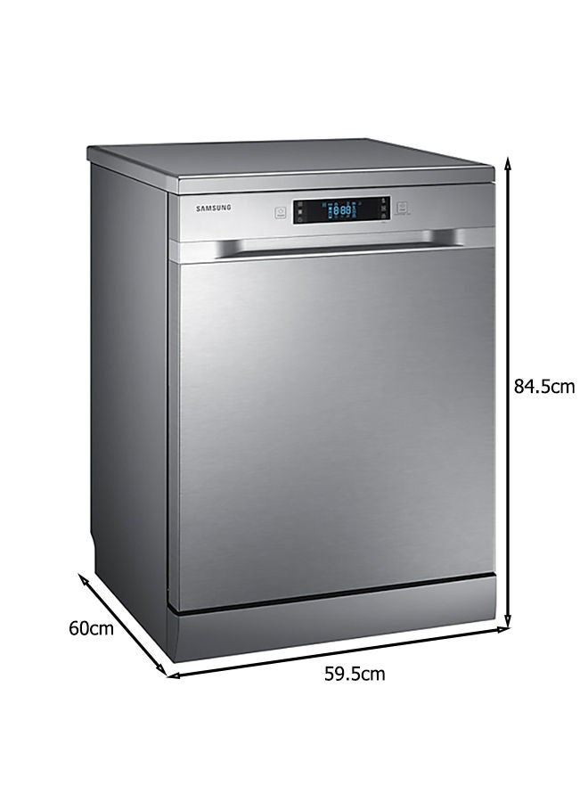 Samsung 13L 6 Programmes 13 Place Settings Free Standing Dishwasher 13 L 1800 W DW60M6040FS Silver - Image 2