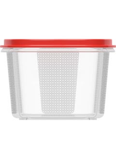 Food Storage Pack Of 4 Oval Containers Red - pnsku/N30505196A/45/_/1728978170/8c1daed4-31f0-4212-baf8-2bd31782dd0e