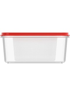 Cosmoplast Plastic Food Savers Oval Containers Set Red  - Image 5