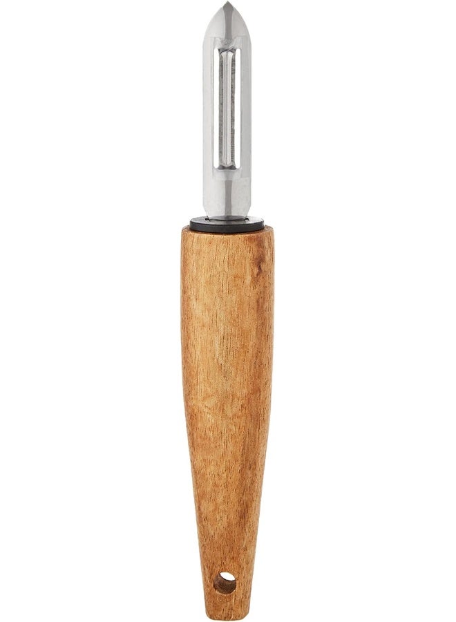 Natural Life Stainless Steel Peeler Silver/Brown - Image 4