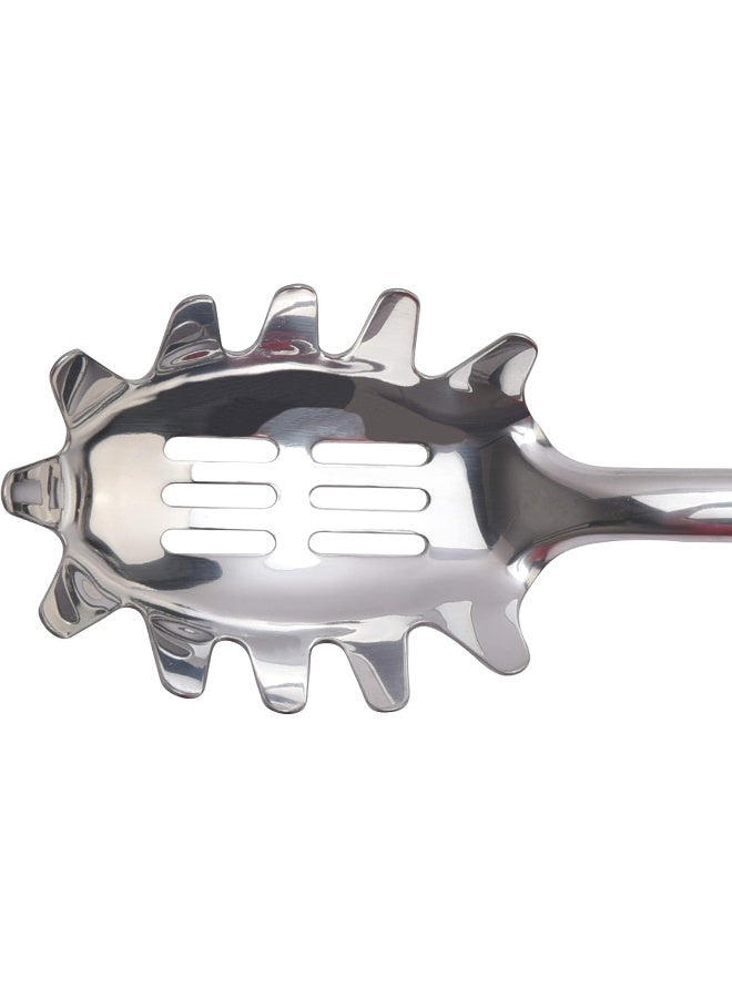 Natural Life Stainless Steel Spaghetti Server Silver/Brown 31.6 x 7.4 x 4cm - Image 5
