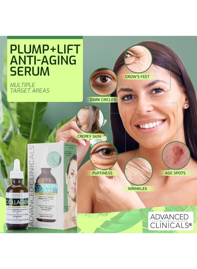 Advance clinicals Collagen Instant Plumping Serum 52ml  - Image 5
