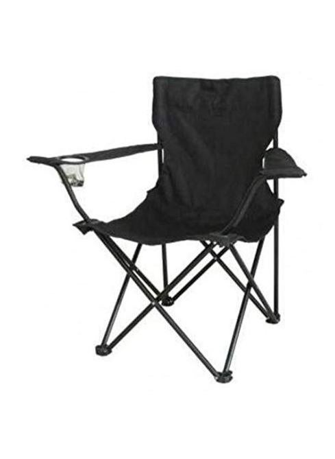 Foldable Beach And Garden Chair 49x49x80 cm Black - Image 2