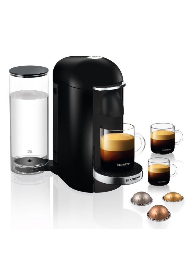 نسبرسو ماكينة صنع القهوة فيرتو بلس 1300 W GCB2-GB-BK-NE1/ GCB2-GB-BK-NE2 أسود - Image 1