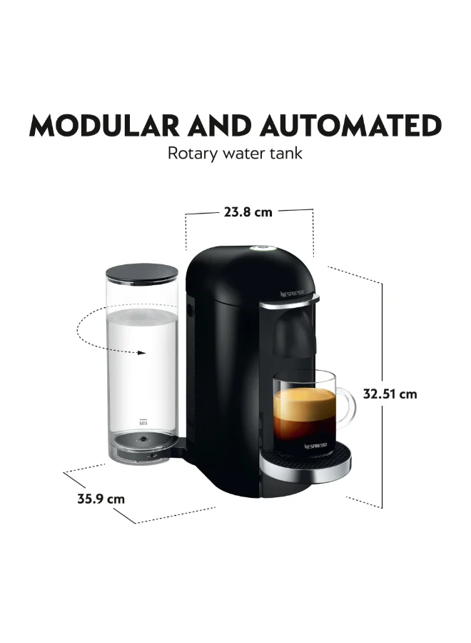 Nespresso Vertuo Plus Machine 1300 W GCB2-GB-BK-NE1/ GCB2-GB-BK-NE2 Black