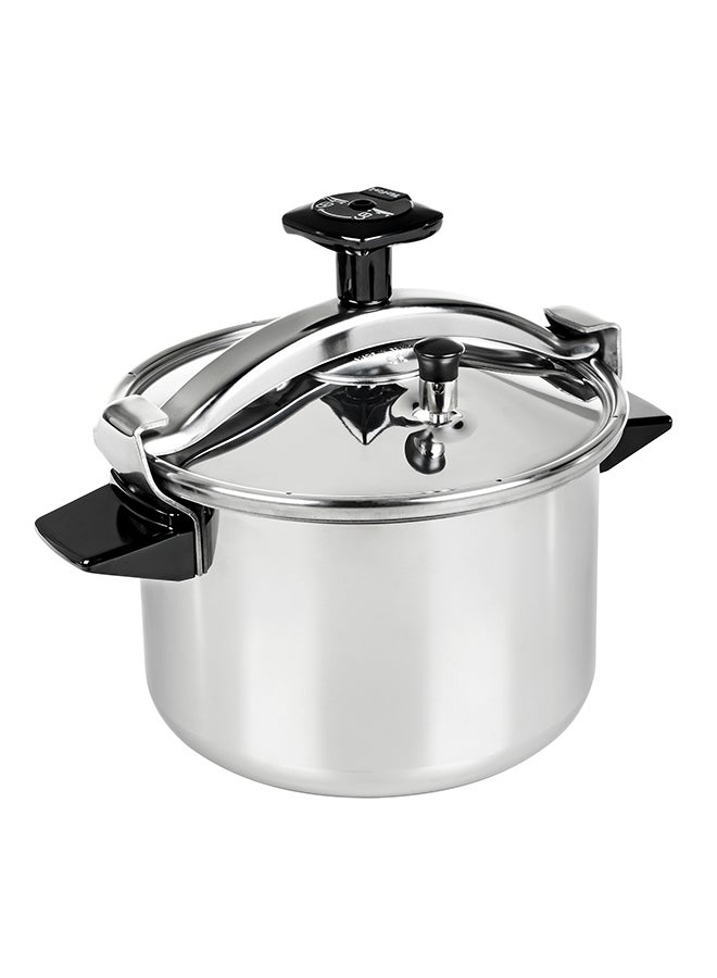 تيفال TEFAL قدر ضغط | Authentique 10 لتر | فولاذ مقاوم للصدأ | 5 أنظمة أمان | جميع مصادر الحرارة بما في ذلك الحث | ضمان لمدة سنتين | P0531634 فضي 10.0لترات  - Image 2