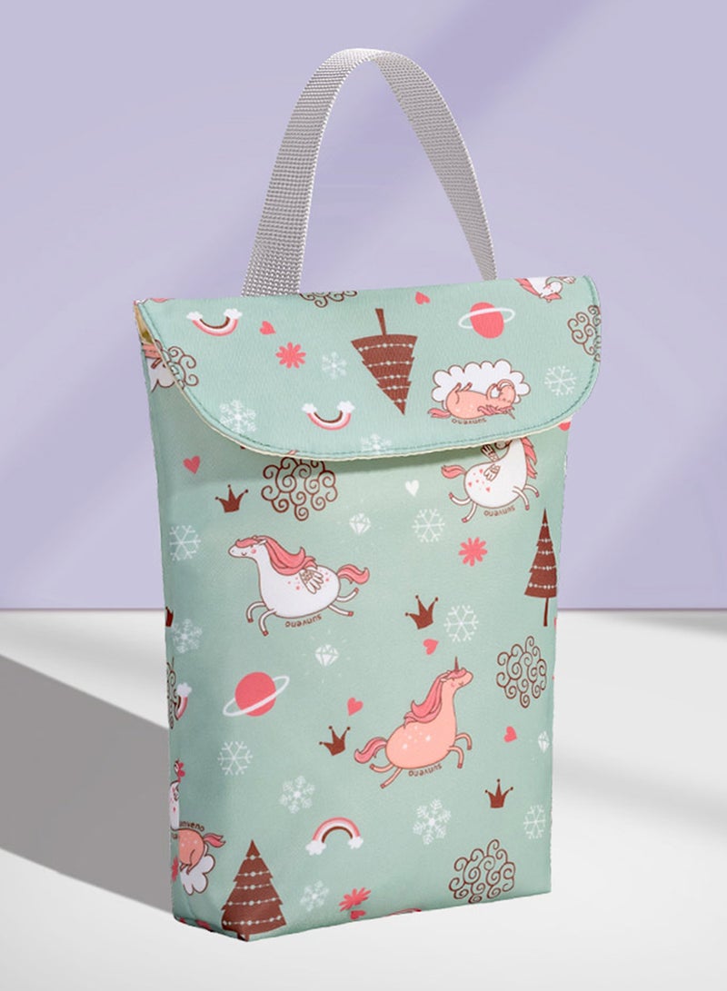 صنفينو حقيبة تنظيم الحفاضات الرطبة والجافة - Image 3