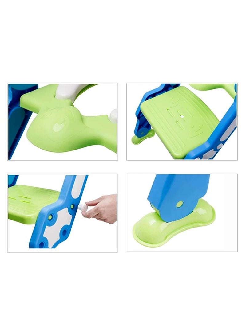 Step Stool Foldable Potty Trainer Seat Green - pnsku/N30526298A/45/_/1705897995/43155a4e-9510-4bab-8e4f-7e52a109b6e2