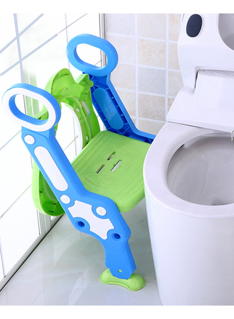 Step Stool Foldable Potty Trainer Seat Green - pnsku/N30526298A/45/_/1705897996/8606a8c7-f22b-48fd-9d2a-73a67488a4c2