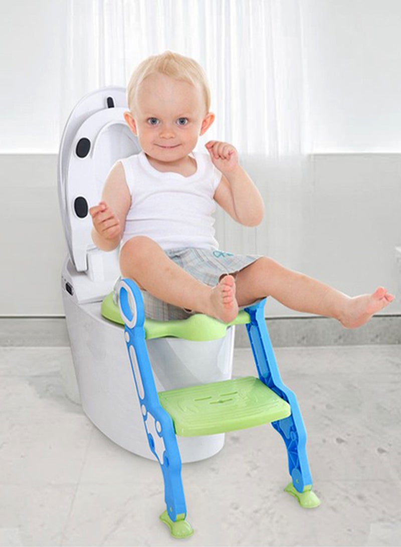 Step Stool Foldable Potty Trainer Seat Green - pnsku/N30526298A/45/_/1705897997/5f43058b-1a5f-4147-a118-851e6e46b230