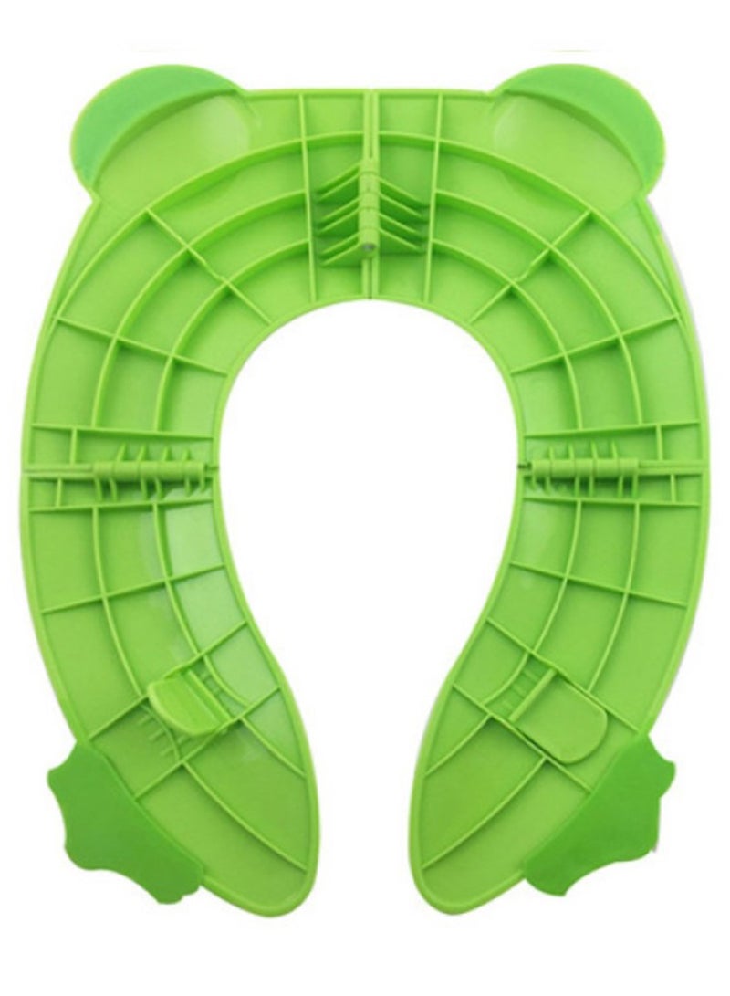 Eazy Kids Foldable Travel Potty With Carry Bag Green  - Image 3