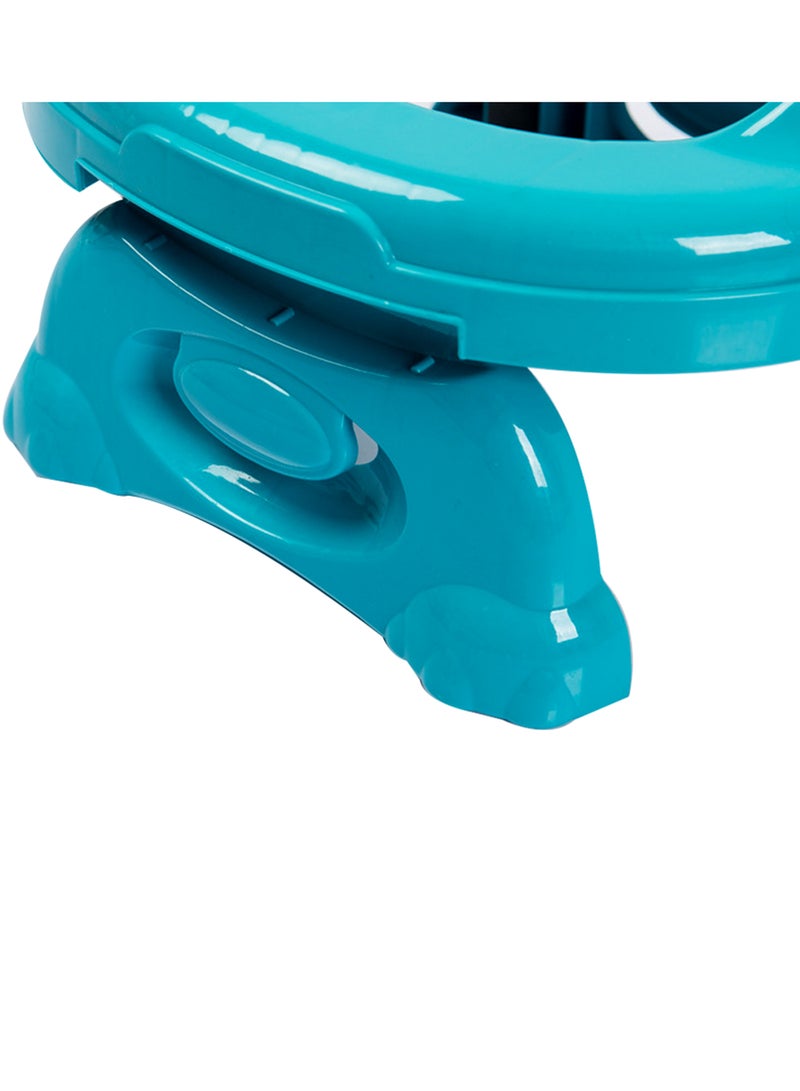 Eazy Kids Travel Portable Potty Trainer - Blue  - Image 3