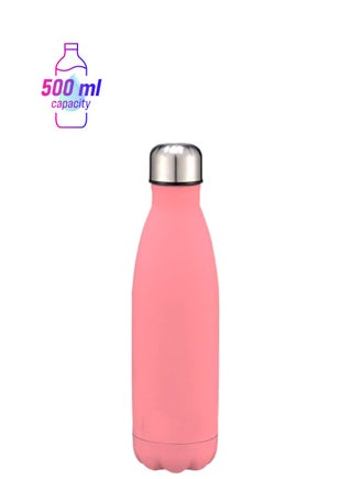 Vacuum Insulated Water Bottle Pink/Silver 26.5 x 7cm - pnsku/N30576739A/45/_/1747911192/8738e971-7b54-4e5a-b0fe-43a8897e5a39