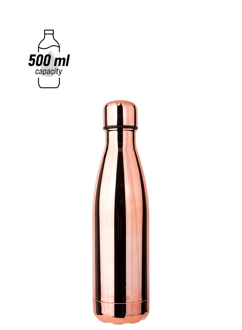 Vacuum Insulated Water Bottle Copper 26.5 x 7cm - Image 1