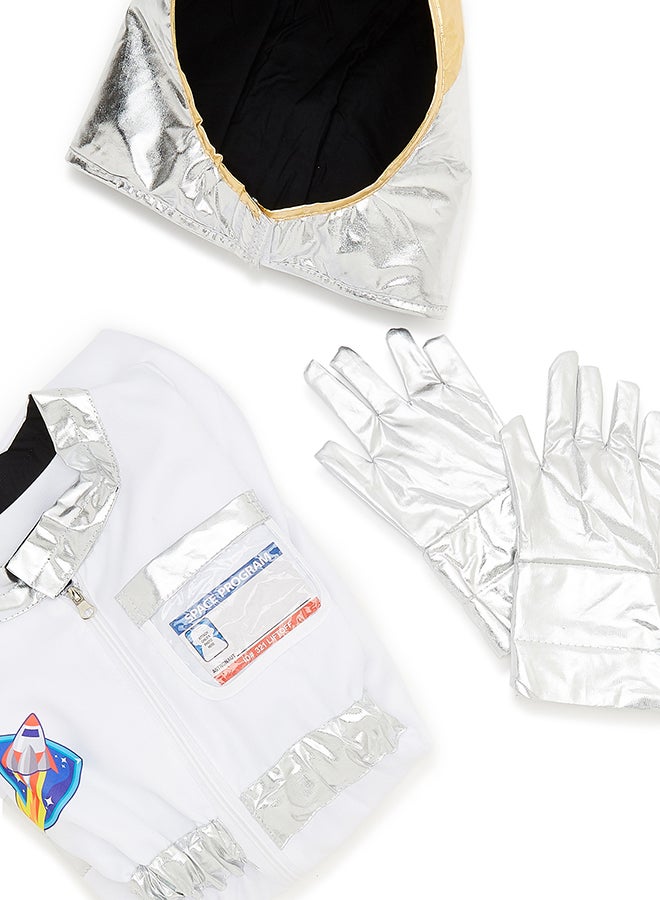 Chamdol Baby Beautifully Designed Astronaut Costume Set Suitable For Kids Silver - Image 2