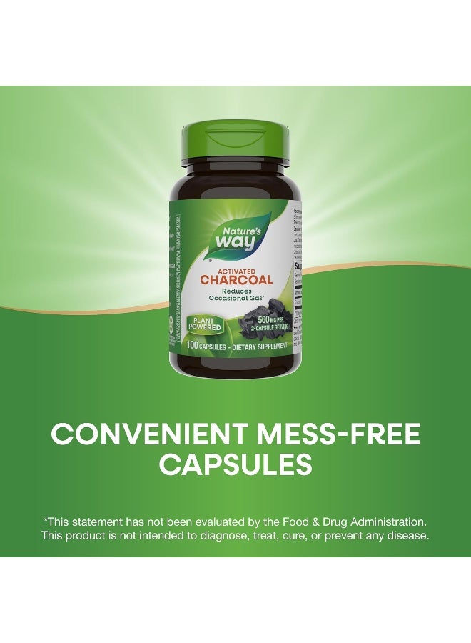 Nature's Way Activated Charcoal - 100 Capsules - Image 5